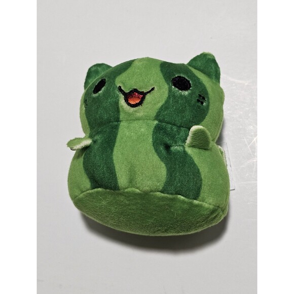 Funko Kleptocats Sandy Watermelon Plush 3" Small Green Stuffed Animal Toy - Picture 5 of 6